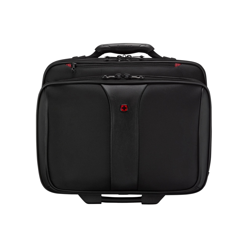 Wenger - Cestovný kufor na kolieskach 25 l 17" + taška na notebook 15,6" Patriot čierna