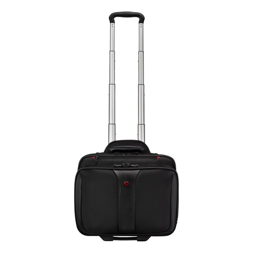 Wenger - Cestovný kufor na kolieskach 25 l 17" + taška na notebook 15,6" Patriot čierna