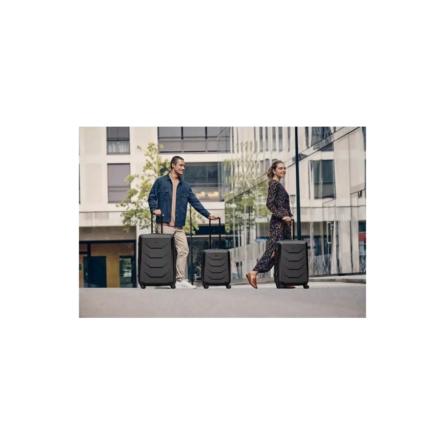 Wenger - Cestovný kufor na kolieskach 93 l Prymo čierna