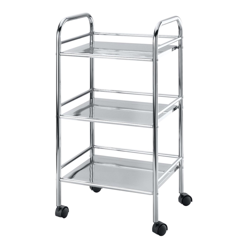 WENKO 12285100 - Vozík EXCLUSIVE 41x75 cm lesklý chróm