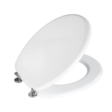WENKO 154008100-WC sedátko VALENCIA 43x36 cm biela/strieborná