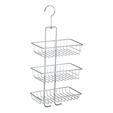 WENKO 15888100 - Polica NIVALA 22x50 cm lesklý chróm