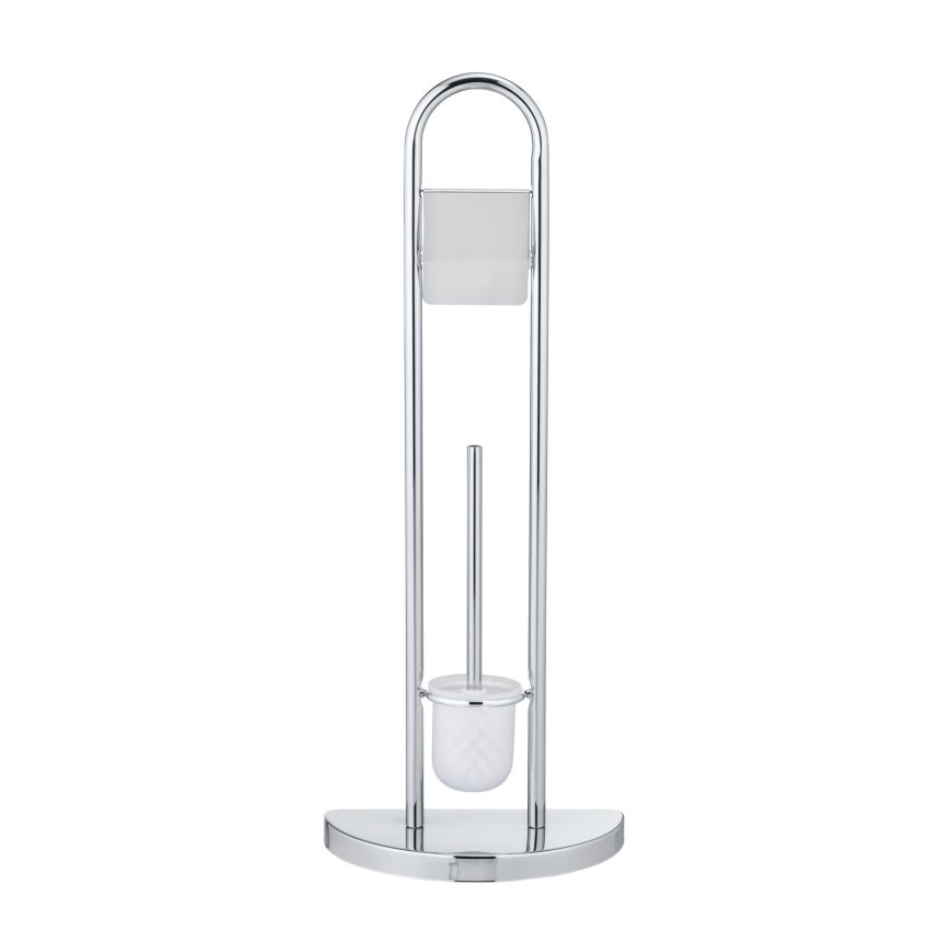 WENKO 16608100 - WC kefa COSENZA 33x84 cm lesklý chróm/satén