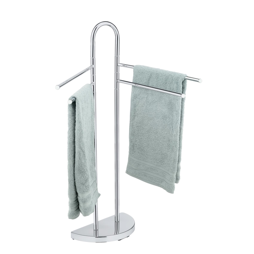 WENKO 16610100 - Stojan na uteráky COSENZA 33x93,5 cm lesklý chróm