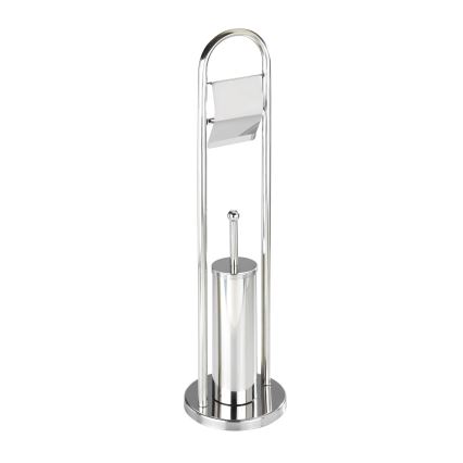 WENKO 16993100 - WC súprava VASTO 22x81 cm nerez/strieborná