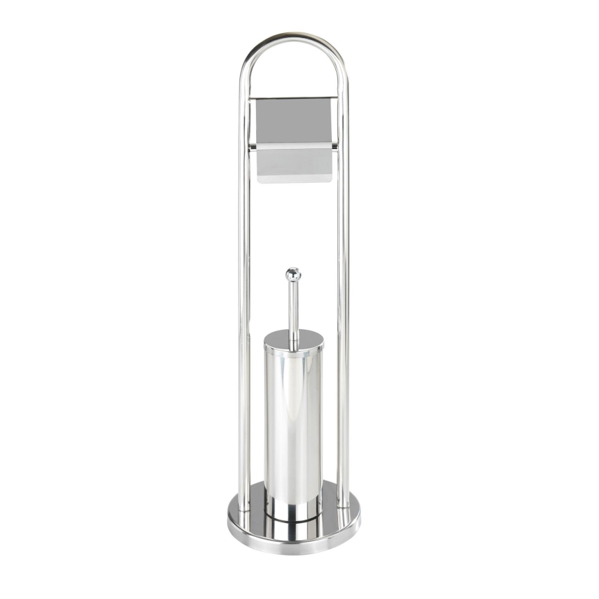 WENKO 16993100 - WC súprava VASTO 22x81 cm nerez/strieborná