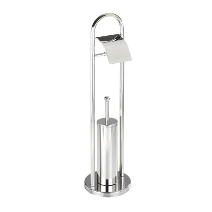WENKO 16993100 - WC súprava VASTO 22x81 cm nerez/strieborná