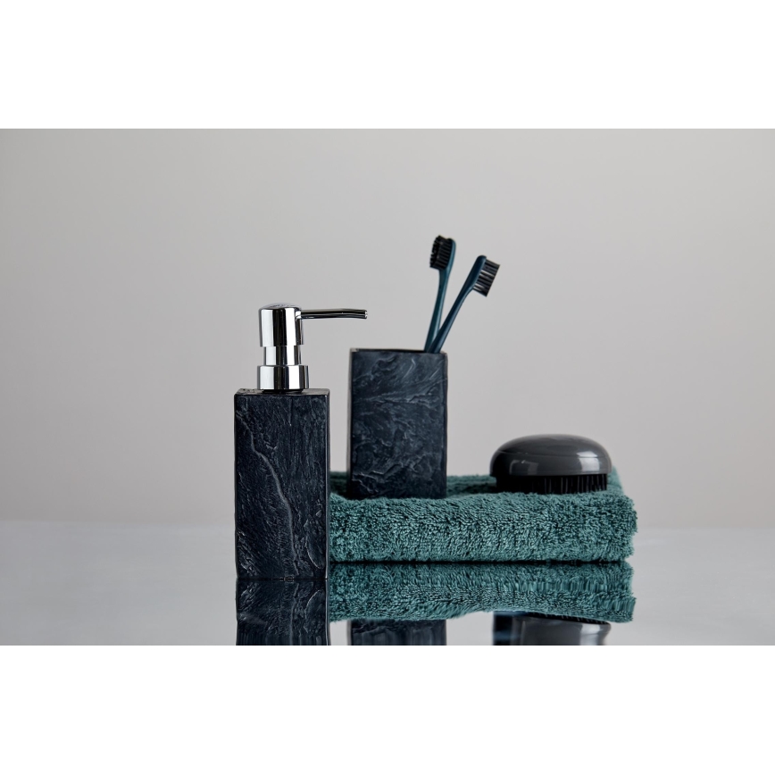 WENKO 17921100 - Dávkovač mydla SLATE ROCK 250 ml antracit