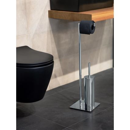 WENKO 18562100 - WC kefa RECCO 20x71,5 cm lesklý chróm