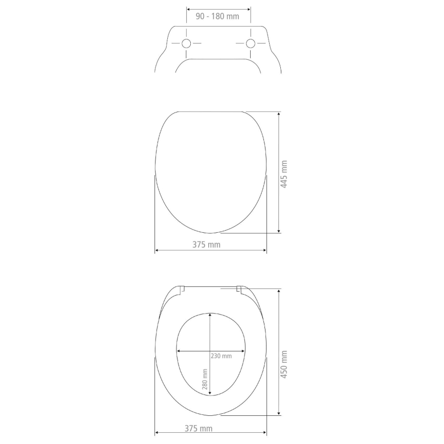 WENKO 18760100-WC sedadlo OTTANA 37,5x44,5 cm béžové/strieborné
