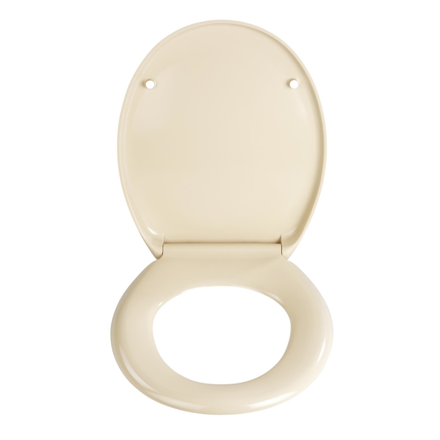 WENKO 18760100-WC sedadlo OTTANA 37,5x44,5 cm béžové/strieborné