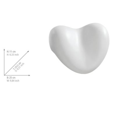 WENKO 18936100-Vankúš TROPIC 25x20,5 cm biely