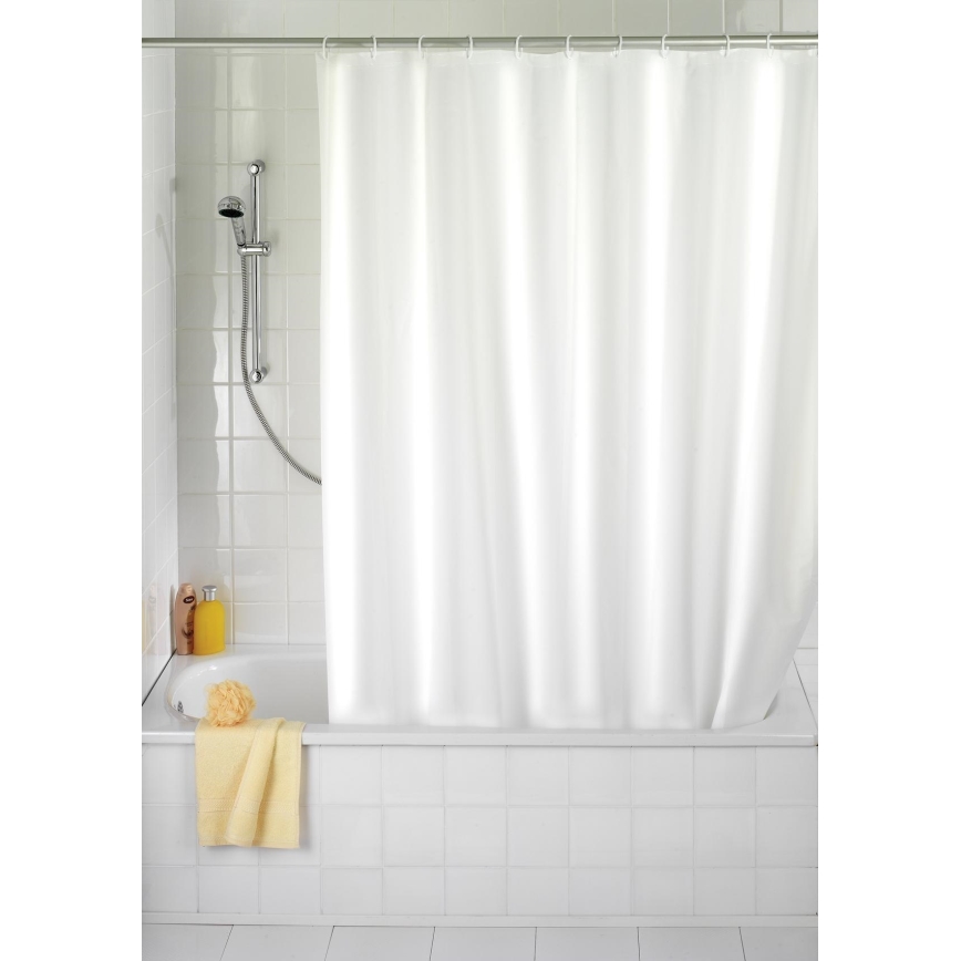 WENKO 19104100 - Sprchový záves 180x200 cm biely