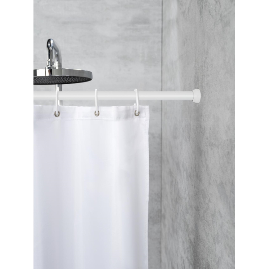 WENKO 19209100 - Tyč do sprchy 18,5x2 cm biela