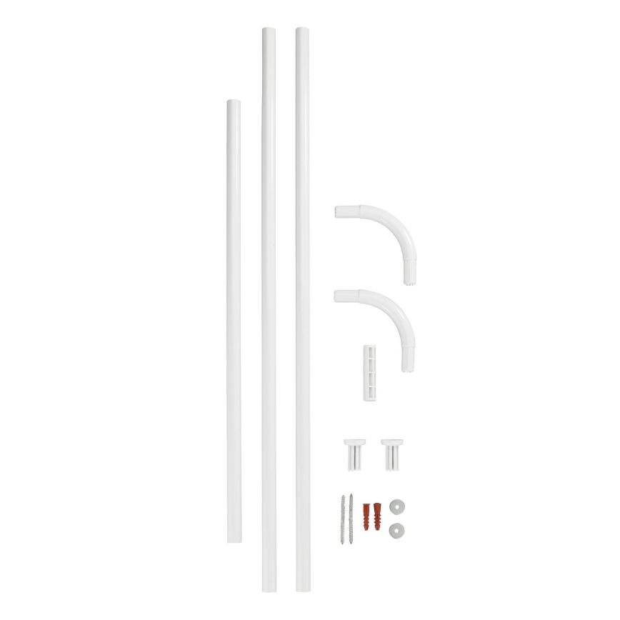 WENKO 19214100 - Tyč UNIVERSAL 2x2 cm biela