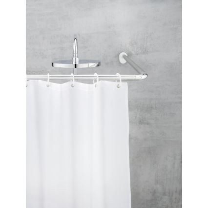 WENKO 19218100 - Tyč UNIVERSAL 2,5x2,5 cm chróm/biela