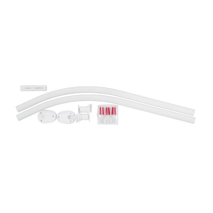 WENKO 19219100 - Sprchová tyč 80x90 cm biela