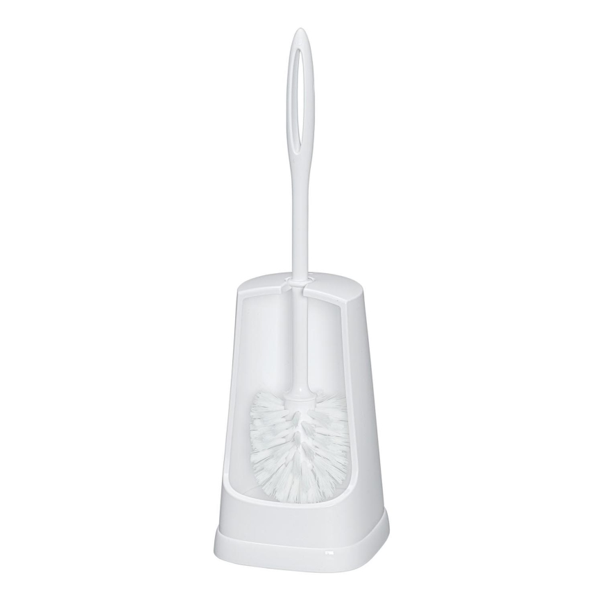 WENKO 19607100 - WC kefa SIMPLE 12,5x40 cm biela