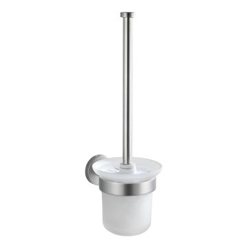 WENKO 19614100 - WC kefa BOSIO MATT 10x14 cm nerez/strieborná/saténová