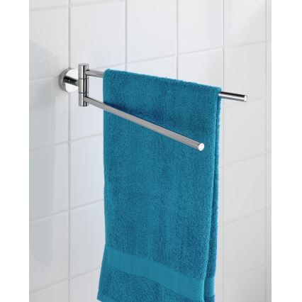 WENKO 20213100 - Držiak uterákov BOSIO SHINE 43x9 cm nerez/strieborný