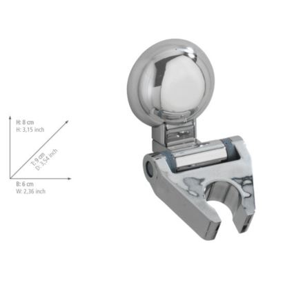 WENKO 20619100-Držiak sprchy FIORINA 6x9 cm lesklý chróm