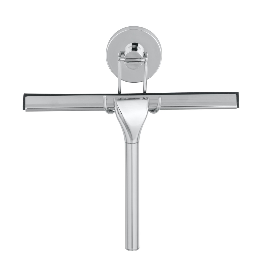 WENKO 20877100-Stierka VACUUM-LOC RUND STAH 24,5x25 cm nerez/lesk. chróm/strieborná