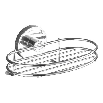 WENKO 20890100-Držiak mydla VACUUM-LOC MILAZZO 16,5x12 cm lesklý chróm