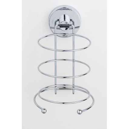 WENKO 20896100-Držiak na fén VACUUM-LOC MILAZZO 12x17 cm lesklý chróm
