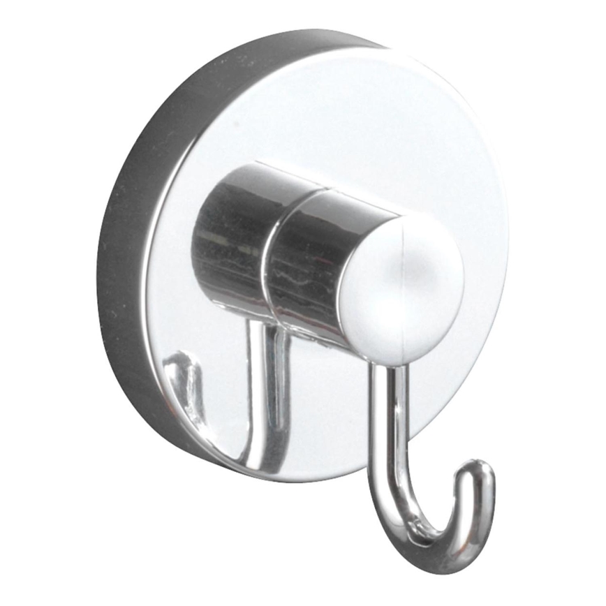 WENKO 20900100-Háčik VACUUM-LOC RUND STAH 6x6,7 cm lesklý chróm