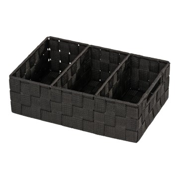 WENKO 20978100 - Organizér ADRIA 32x21 cm čierna