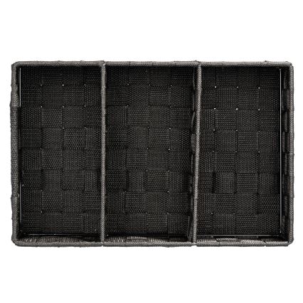 WENKO 20978100 - Organizér ADRIA 32x21 cm čierna
