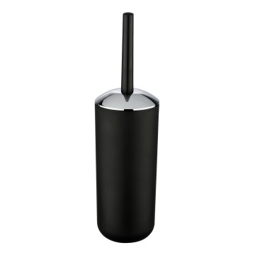 WENKO 21210100 - WC kefa BRASIL 10x37 cm čierna/lesklý chróm