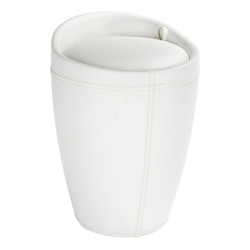 WENKO 21773100 - Stolička CANDY 36x50,5 cm biela/čierna