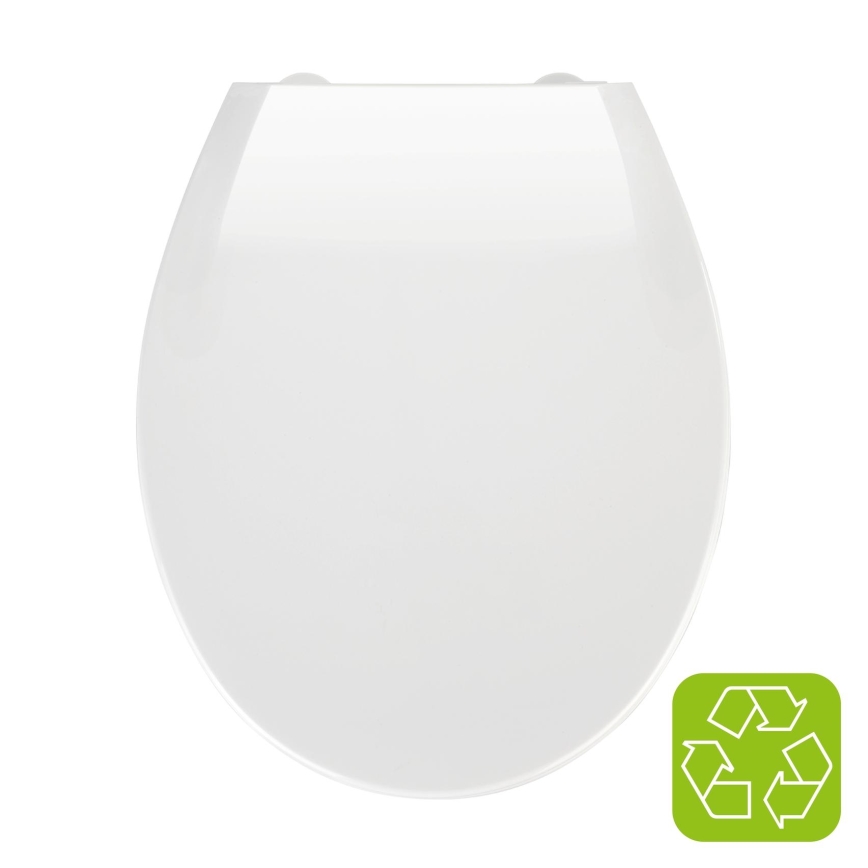 WENKO 21901100-WC sedátko KOS 44x37 cm biela/strieborná