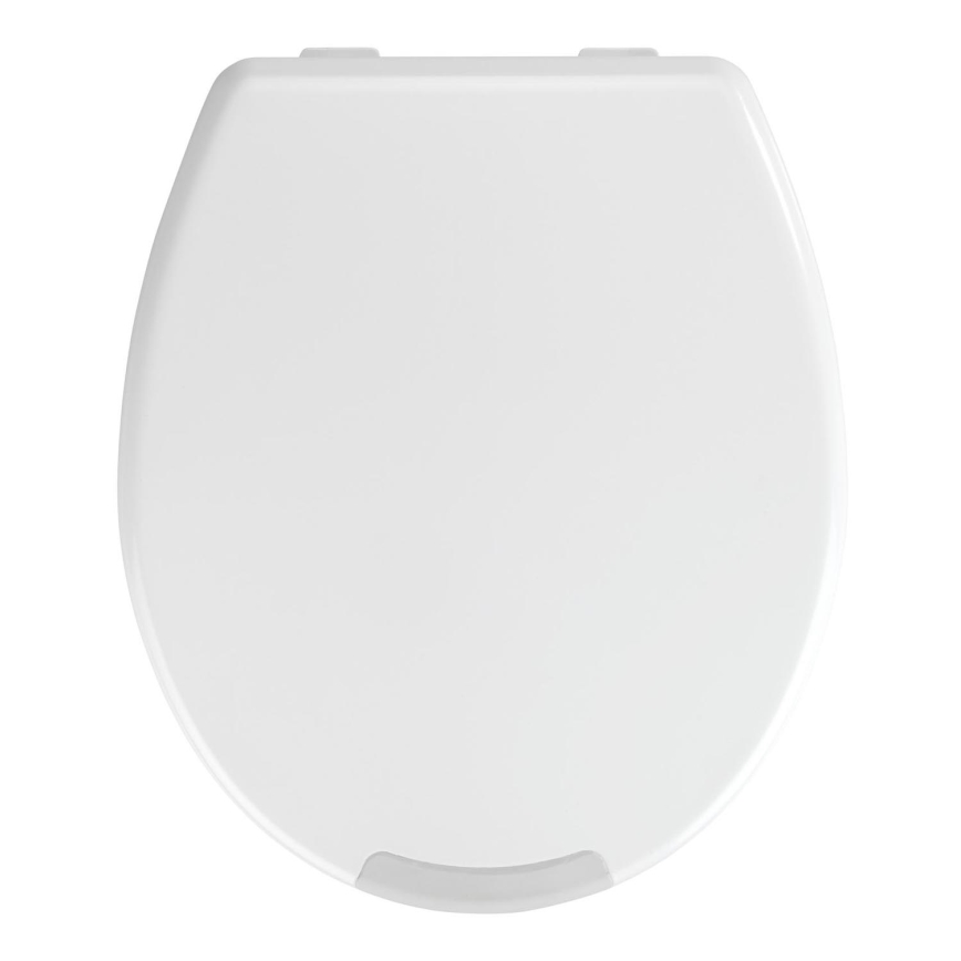 WENKO 21905100-WC sedátko SECURA 37x44 cm biela/sivá