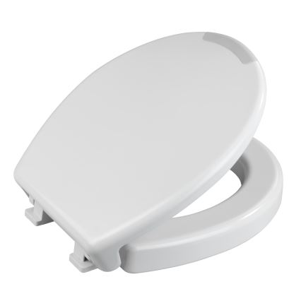 WENKO 21905100-WC sedátko SECURA 37x44 cm biela/sivá
