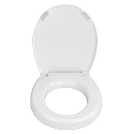 WENKO 21905100-WC sedátko SECURA 37x44 cm biela/sivá