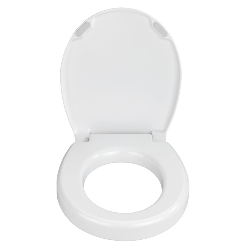 WENKO 21905100-WC sedátko SECURA 37x44 cm biela/sivá