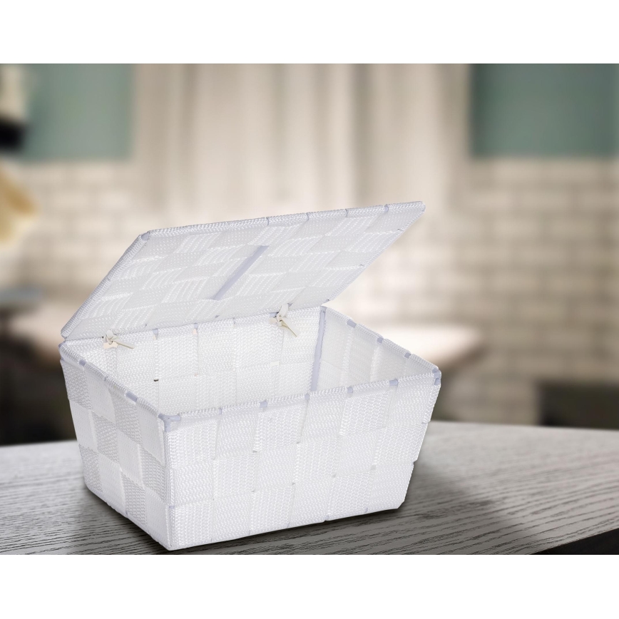 WENKO 22077100 - Kôš ADRIA 19x14 cm biela