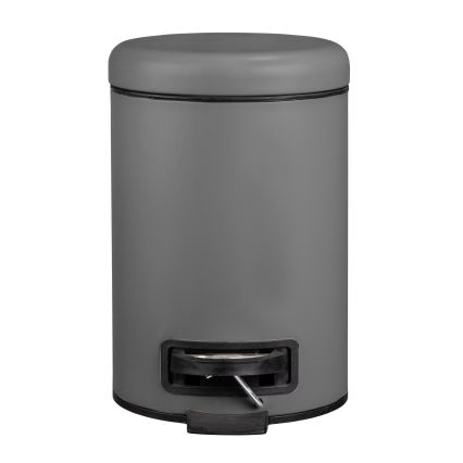 WENKO 22148100 - Kôš LEMAN 17x25 cm sivá/čierna