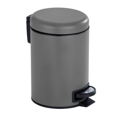 WENKO 22148100 - Kôš LEMAN 17x25 cm sivá/čierna