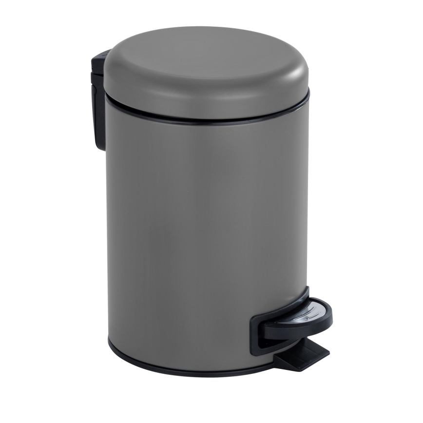 WENKO 22148100 - Kôš LEMAN 17x25 cm sivá/čierna