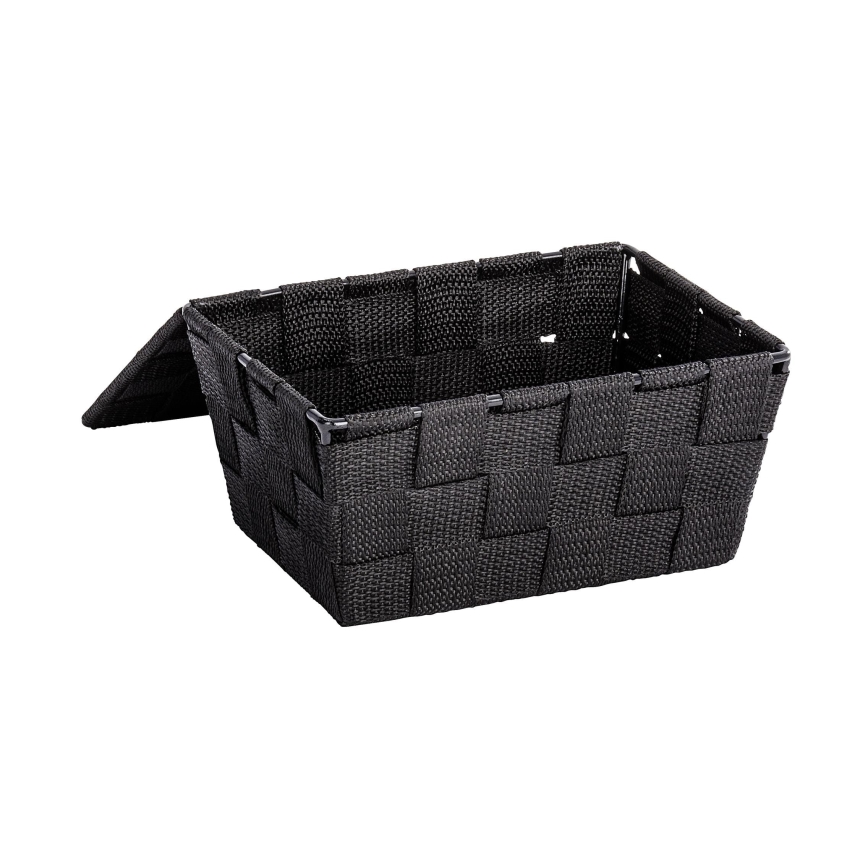 WENKO 22197100 - Košík ADRIA 19 x 14 cm čierny