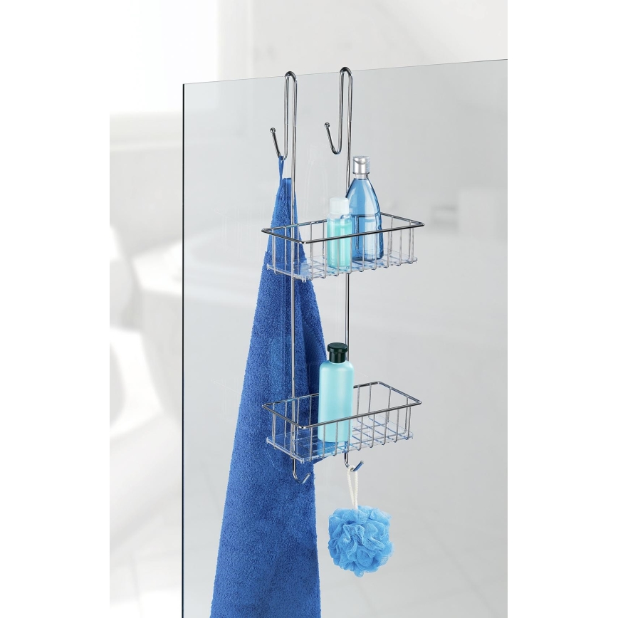 WENKO 22213100 - Stojan ALDO 24,5x70 cm nerez/strieborný