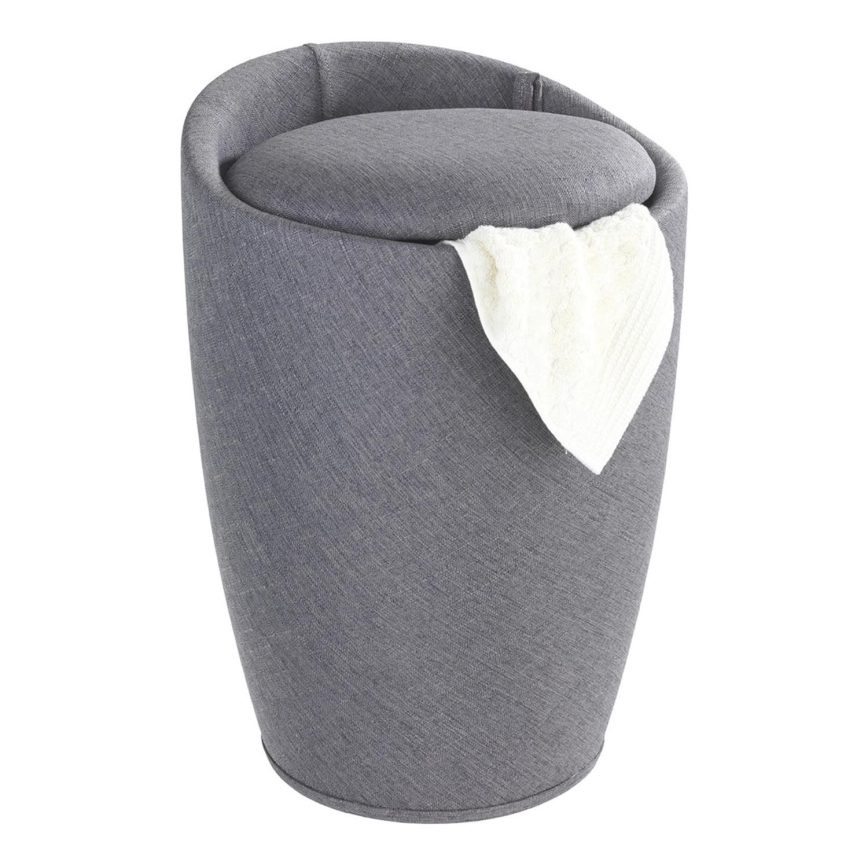 WENKO 22448100 - Stolička CANDY 36x50,5 cm šedá/čierna