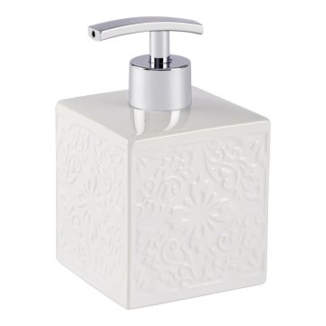 WENKO 22650100 - dávkovač mydla CORDOBA 500 ml, biely