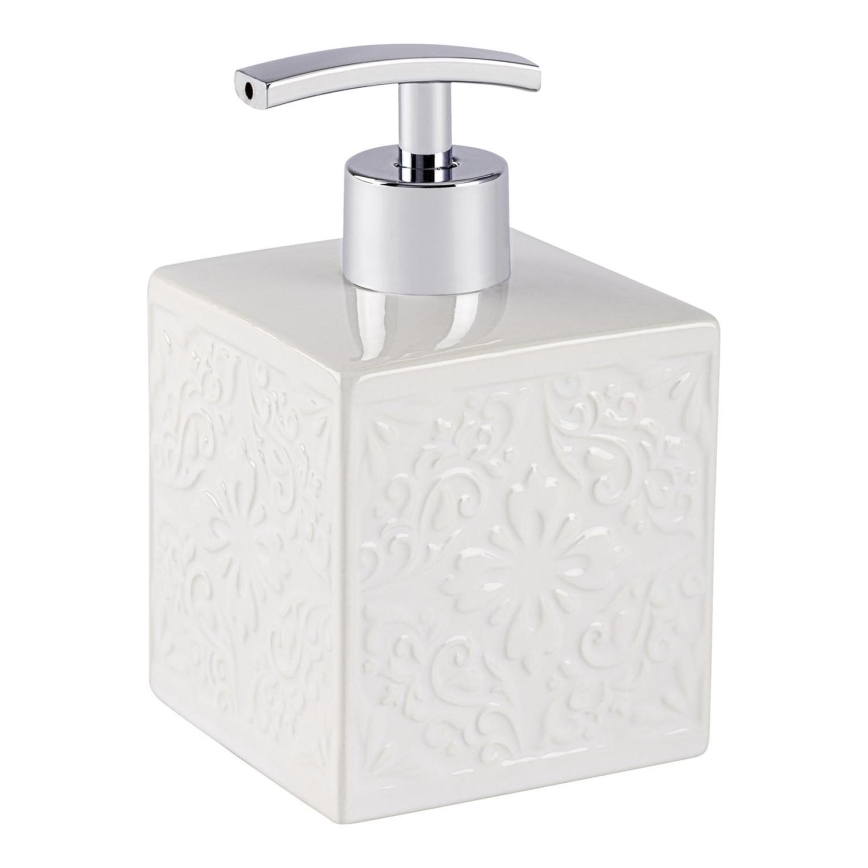 WENKO 22650100 - dávkovač mydla CORDOBA 500 ml, biely
