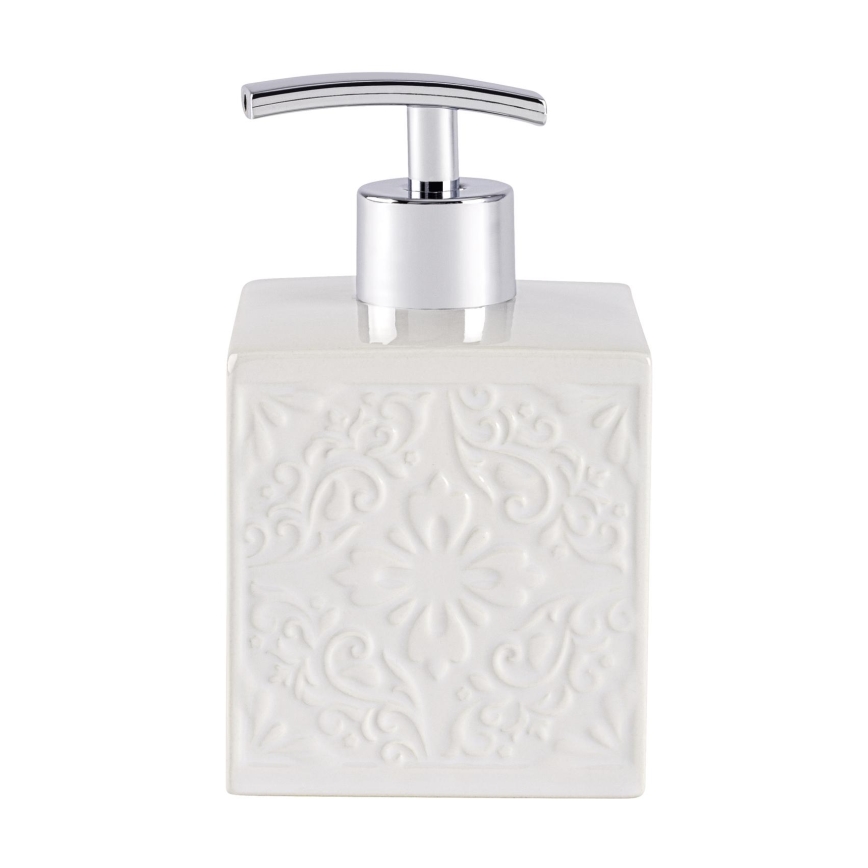 WENKO 22650100 - dávkovač mydla CORDOBA 500 ml, biely