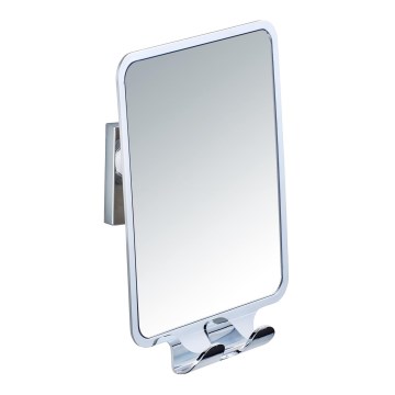 WENKO 22693100 - Kozmetické zrkadlo VACUUM-LOC QUADRO ED 14x19,5 cm lesklý chróm
