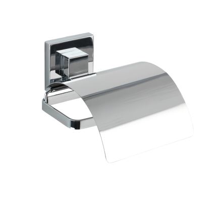 WENKO 22696100-Držiak toaletného papiera VACUUM-LOC QUADRO ED 13x14 cm lesklý chróm